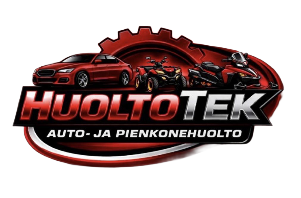 HuoltoTek auto- ja pienkonehuollon logo